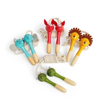 Bigjigs Toys - Ugrálókötél Állatfigura - JátékManufaktúra