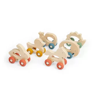 Bigjigs Toys - Állatka húzójáték 1 db - JátékManufaktúra