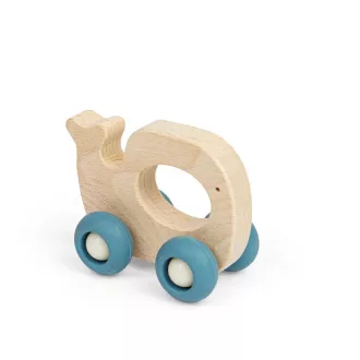 Bigjigs Toys - Húzójáték Bálna - JátékManufaktúra