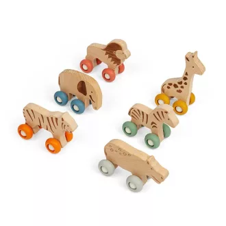 Bigjigs Toys - Safari húzójáték 1 db - JátékManufaktúra
