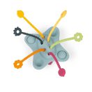 Bigjigs Toys - Motorikus játék 3 az 1-ben - JátékManufaktúra