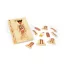 Bigjigs Toys - Fa puzzle, Lány anatómia - JátékManufaktúra