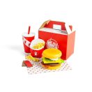 Bigjigs Toys - Hamburger és hasábburgonya készlet - JátékManufaktúra