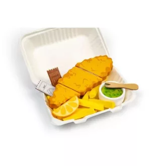 Bigjigs Toys - Fish & Chips készlet - JátékManufaktúra