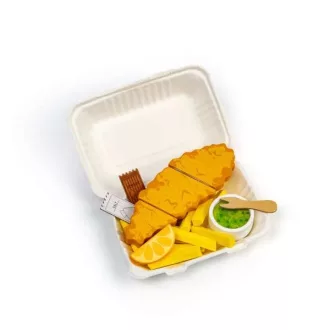 Bigjigs Toys - Fish & Chips készlet - JátékManufaktúra