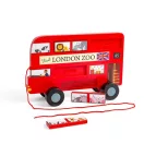 Bigjigs Toys - Húzós játék Londoni busz - JátékManufaktúra