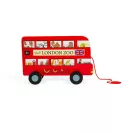 Bigjigs Toys - Húzós játék Londoni busz - JátékManufaktúra