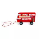 Bigjigs Toys - Húzós játék Londoni busz - JátékManufaktúra