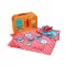 Bigjigs Toys - Teáskészlet bőröndben London - JátékManufaktúra