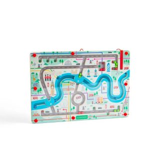 Bigjigs Toys - Mágneses labirintus London - JátékManufaktúra