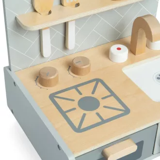 Bigjigs Toys - Hordozható konyha - JátékManufaktúra