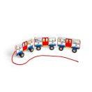 Bigjigs Toys - Húzós játék, Londoni metró - JátékManufaktúra