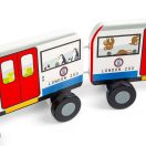 Bigjigs Toys - Húzós játék, Londoni metró - JátékManufaktúra