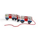 Bigjigs Toys - Húzós játék, Londoni metró - JátékManufaktúra