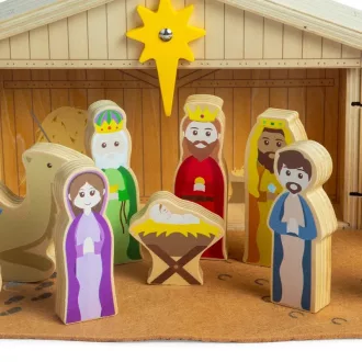 Bigjigs Toys - Fa Betlehem - JátékManufaktúra