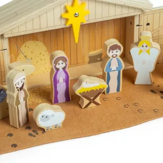 Bigjigs Toys - Fa Betlehem - JátékManufaktúra