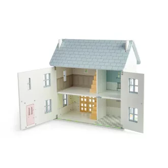 Bigjigs Toys - Nyári babaház - JátékManufaktúra