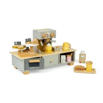 Bigjigs Toys - Kávézó - JátékManufaktúra