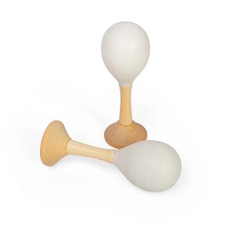Bigjigs Toys - Maracas junior natúr 1 db - JátékManufaktúra