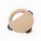 Bigjigs Toys - Fa tamburin 3 csörgővel - JátékManufaktúra