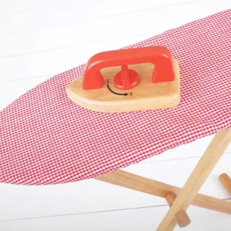 Bigjigs Toys - Fa vasalódeszka vasalóval - JátékManufaktúra