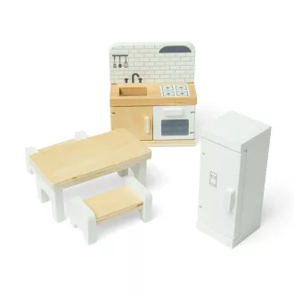 Bigjigs Toys - Babaház bútor - Konyha - JátékManufaktúra