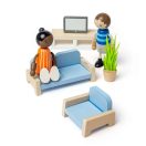 Bigjigs Toys - Babaház bútor - Nappali - JátékManufaktúra