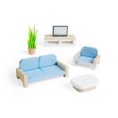 Bigjigs Toys - Babaház bútor - Nappali - JátékManufaktúra