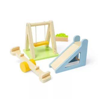 Bigjigs Toys - Babaház bútor - Kültéri játszótér - JátékManufaktúra