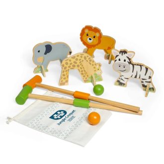 Bigjigs Toys DrevenÃ½ kroket DÅ¾ungÄ¾a