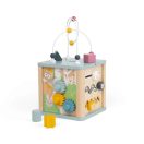 Bigjigs Toys - Motorikus aktivitási kocka labirintussal - JátékManufaktúra