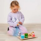 Bigjigs Toys - Reggeliző tálca ágyba - JátékManufaktúra