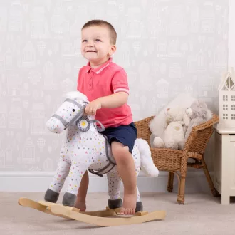 Bigjigs Toys Mintás hintaló - JátékManufaktúra