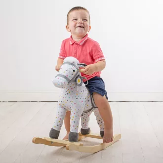 Bigjigs Toys Mintás hintaló - JátékManufaktúra