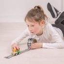 Bigjigs Toys - Vasúti pálya ragasztószalag mozdony mintával - JátékManufaktúra