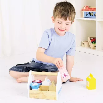 Bigjigs Toys - Koktélkészlet fa dobozban - JátékManufaktúra