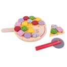 Bigjigs Toys - Fa szeletelős pizza - JátékManufaktúra