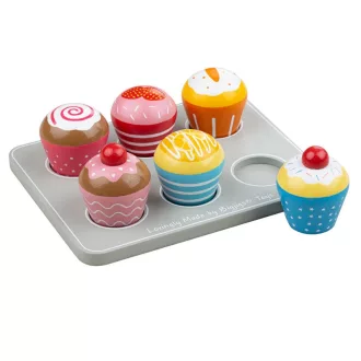 Bigjigs Toys - Muffinok - JátékManufaktúra