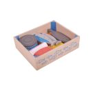 Bigjigs Toys - Fa tengeri herkentyűk dobozban - JátékManufaktúra