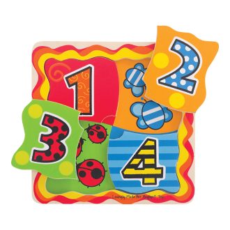 Bigjigs Toys - Első számoló puzzle-m - JátékManufaktúra