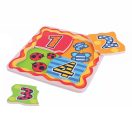 Bigjigs Toys - Első számoló puzzle-m - JátékManufaktúra