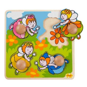 Bigjigs Toys - Formaberakó puzzle tündérek - JátékManufaktúra