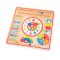Bigjigs Toys - Naptár órával - JátékManufaktúra