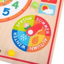 Bigjigs Toys - Naptár órával - JátékManufaktúra