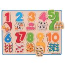 Bigjigs Toys - Számoló puzzle 2 - JátékManufaktúra