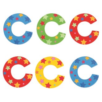 Bigjigs Toys - Csillagos betű C - JátékManufaktúra