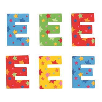 Bigjigs Toys - Csillagos betű E - JátékManufaktúra