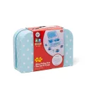 Bigjigs Toys - Kék pöttyös teáskészlet - JátékManufaktúra