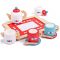 Bigjigs Toys - Pöttyös teáskészlet - JátékManufaktúra.hu