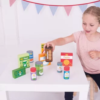 Bigjigs Toys - Tartós élelmiszer készlet - JátékManufaktúra